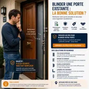 Blindage de porte